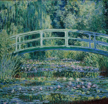 Water Lilies and Japanese Bridge, 1899, Square Dimension