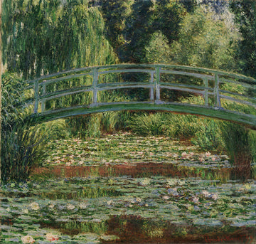 Japanese Bridge and Water Lily Pond, 1899