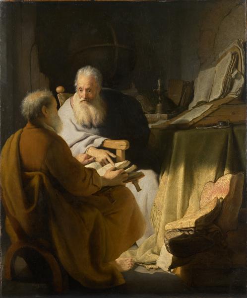 Two Old Men Disputing (St. Peter and St. Paul)