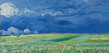 Wheatfield under Thunderclouds, 1890