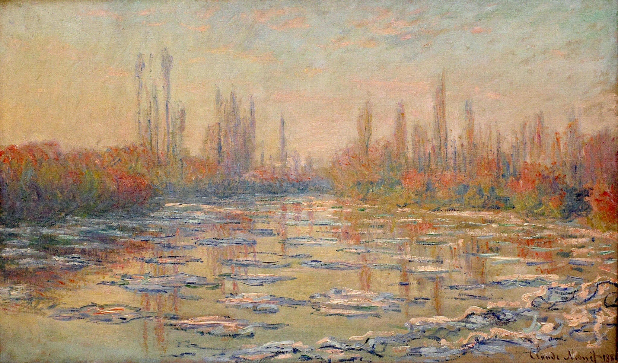 Floating Ice on the Seine II