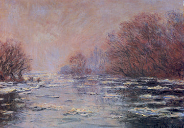 River Thawing near Vetheuil, 1880