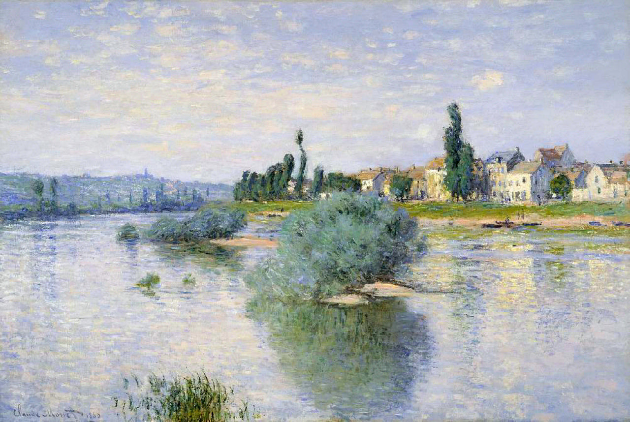 The Seine and the Chaantemesle 1880