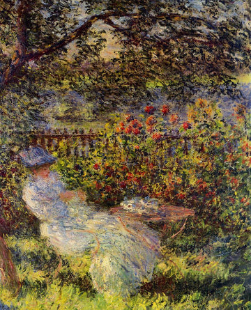 Alice Hoschede in the Garden 1880