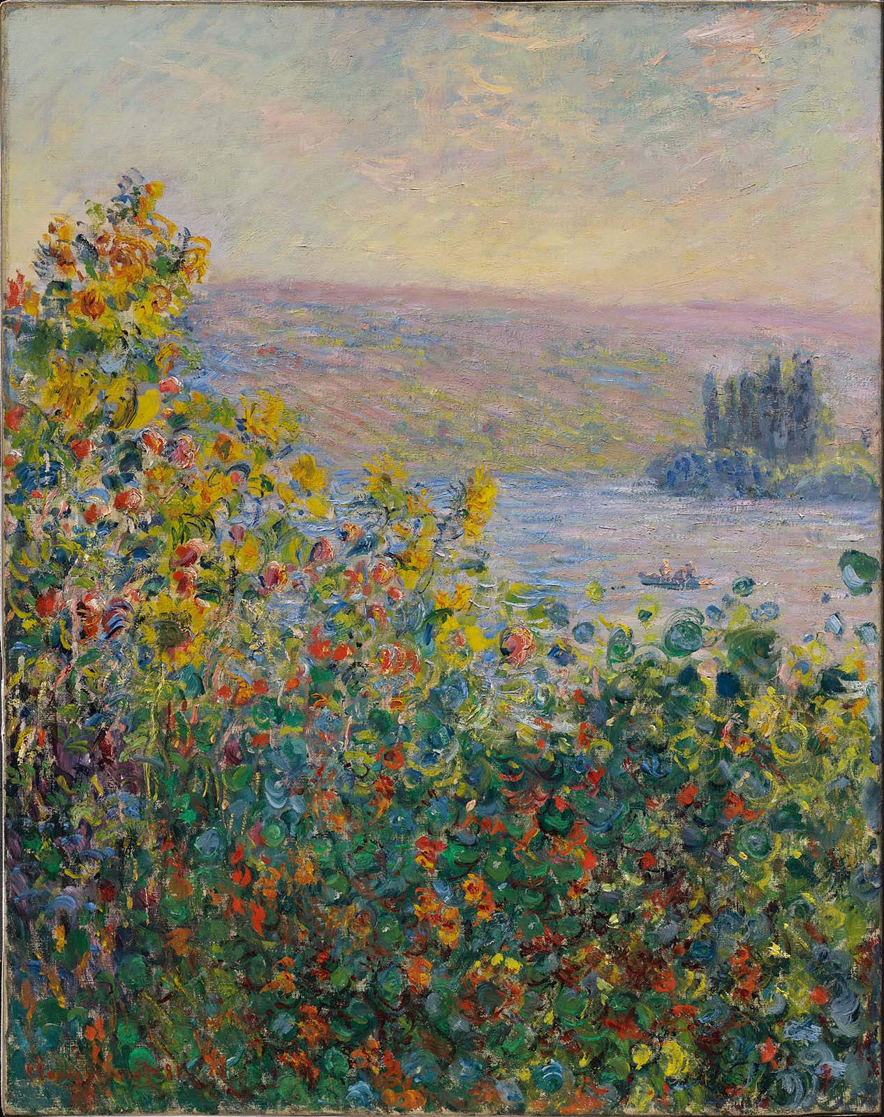 Flowers Beds at Vetheuil 1881