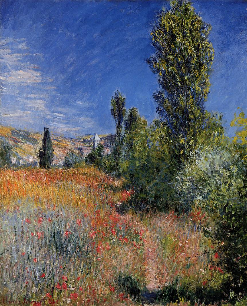Landscape on the Ile Saint-Martin 1881