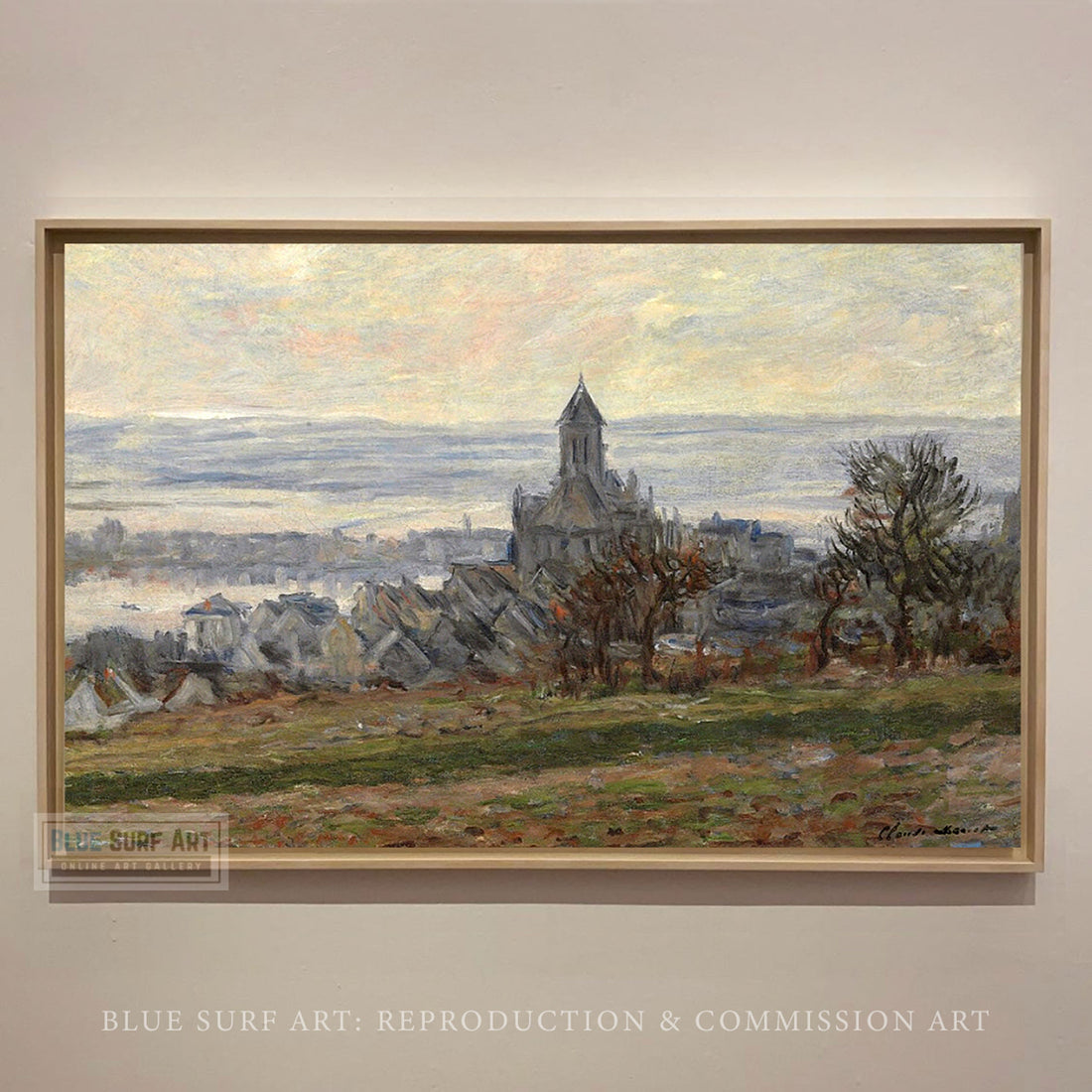 The Church of Vetheuil 1881