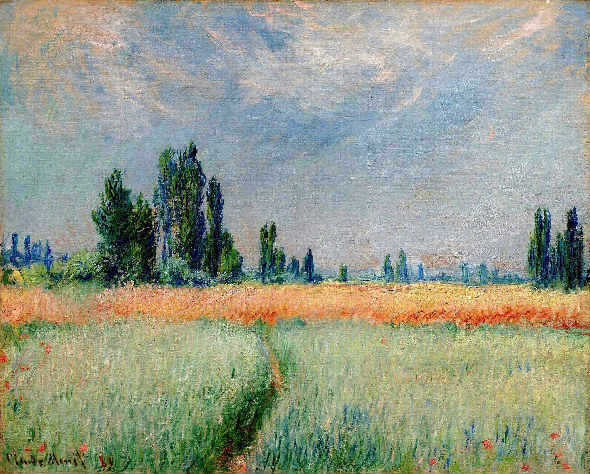 The Wheat Field 1881