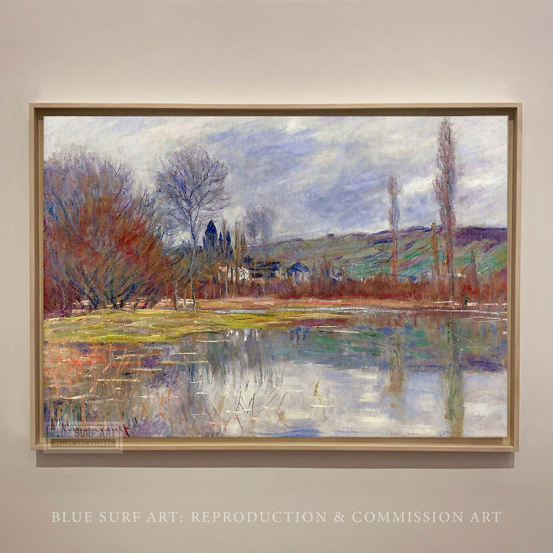 The Spring at Vetheuil 1881