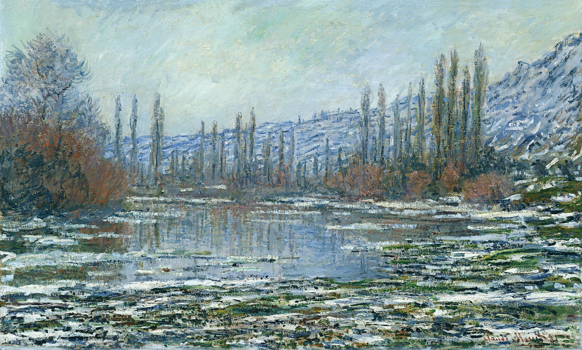 The Thaw at Vetheuil 1881