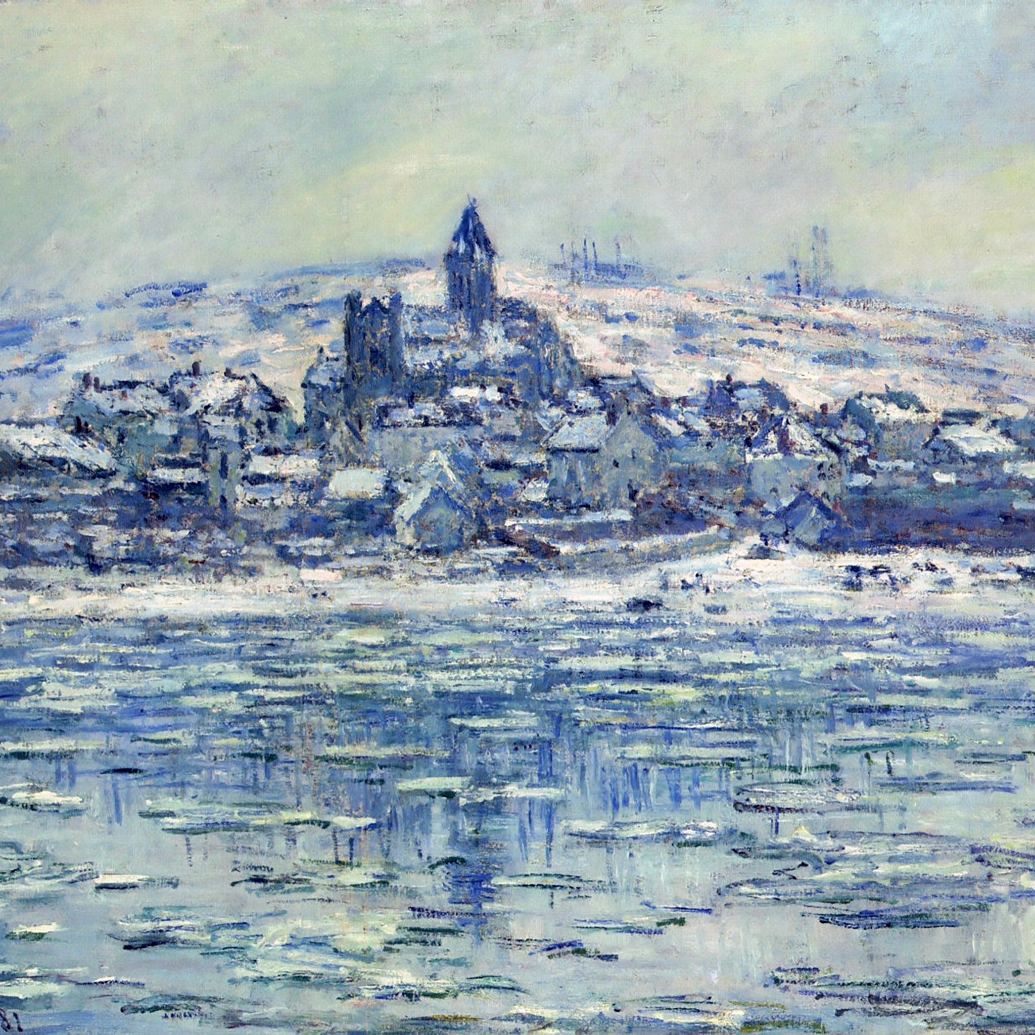 Vetheuil, Ice Floes 1881