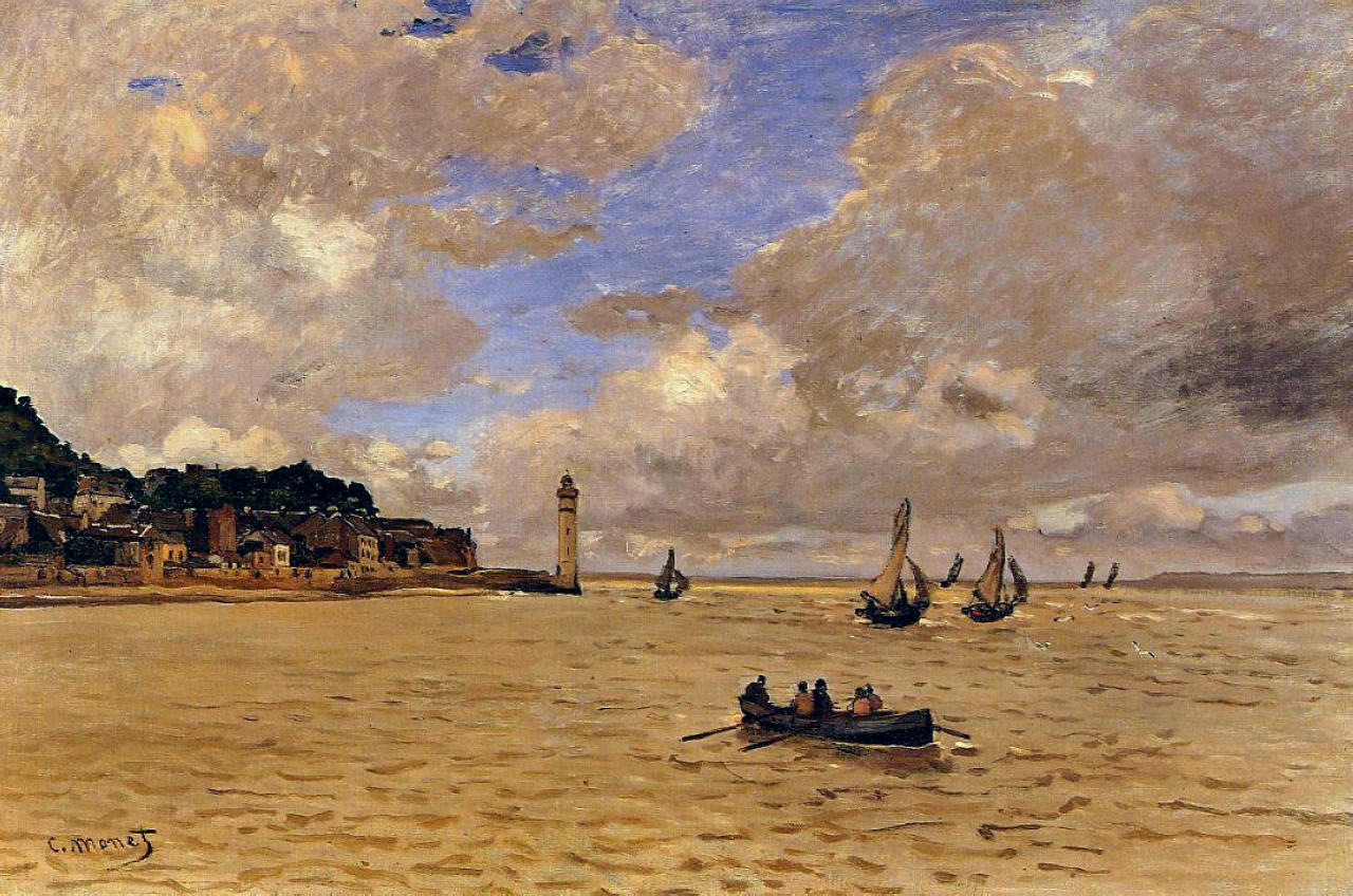 Lighthouse at the Hospice, 1864
