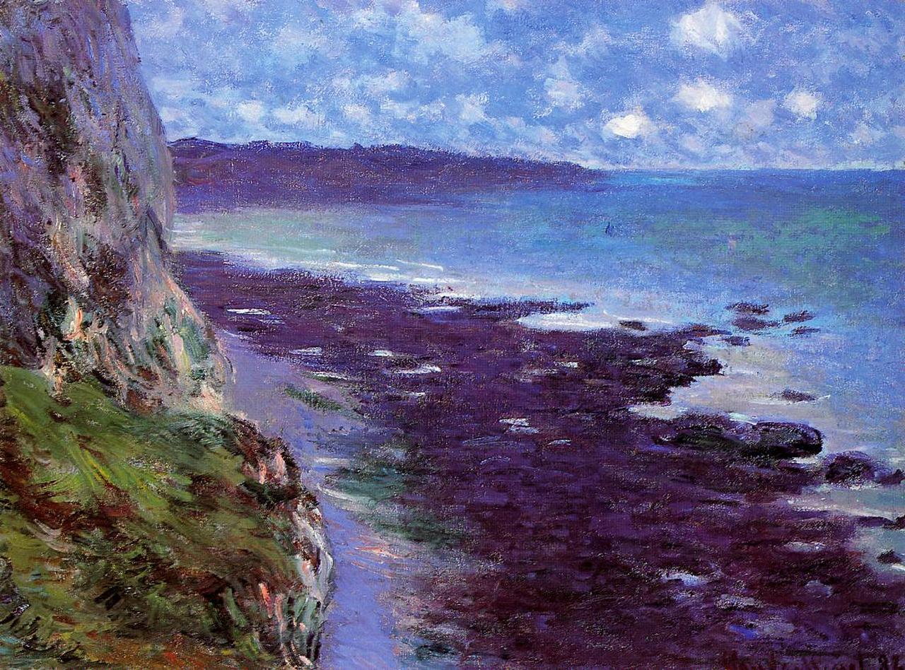 Cliff near Dieppe 1882