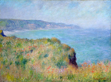 Cliff near Pourville 1882