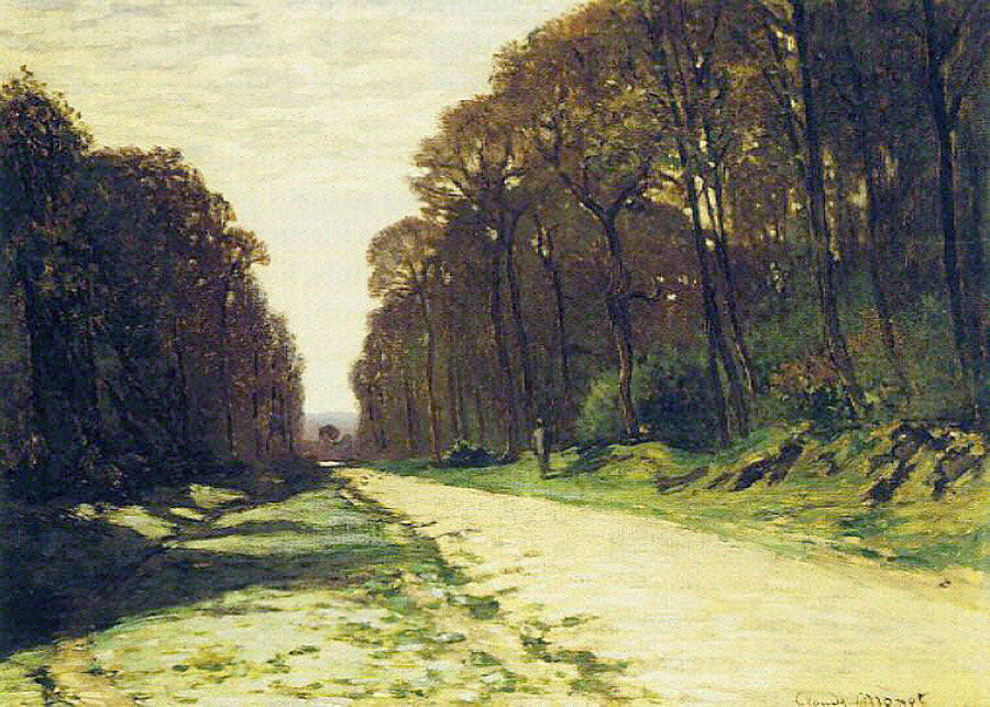 Road in a Forest Fontainebleau, 1864
