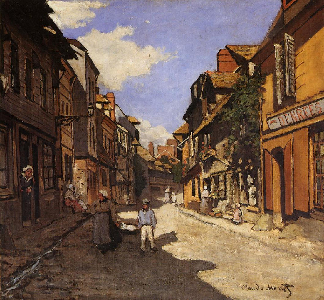 Street of the Bavolle Honfleur, 1864