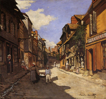Street of the Bavolle Honfleur, 1864