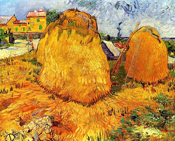 Haystacks in Provence, 1888