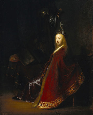 Minerva in her Study