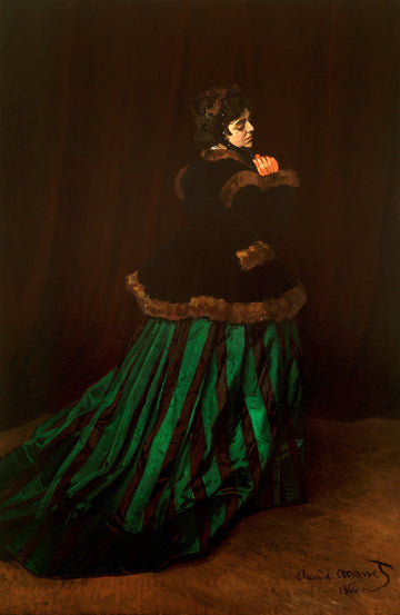The Woman in a Green Dress