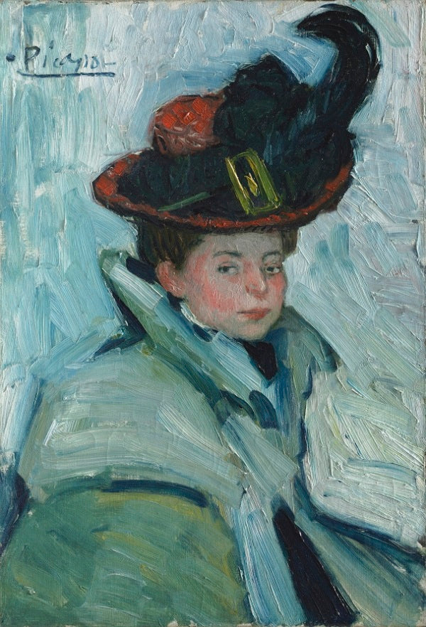 Woman with hat