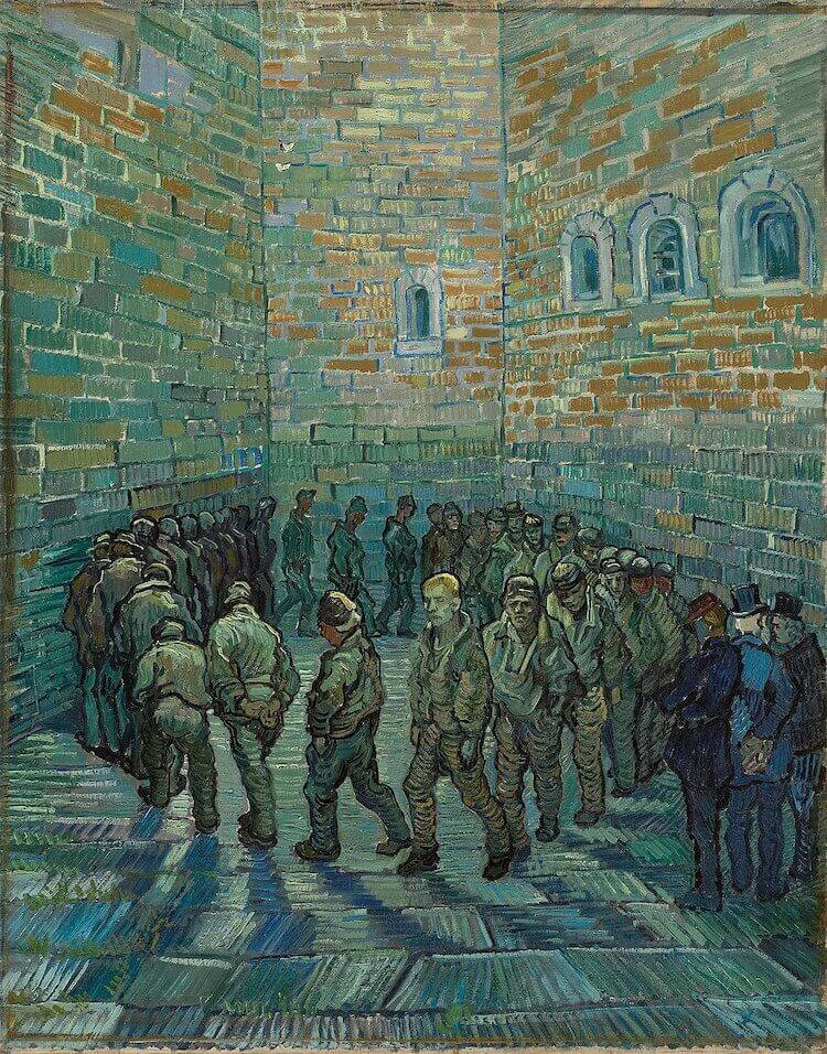 Prisoners Exercising, 1890