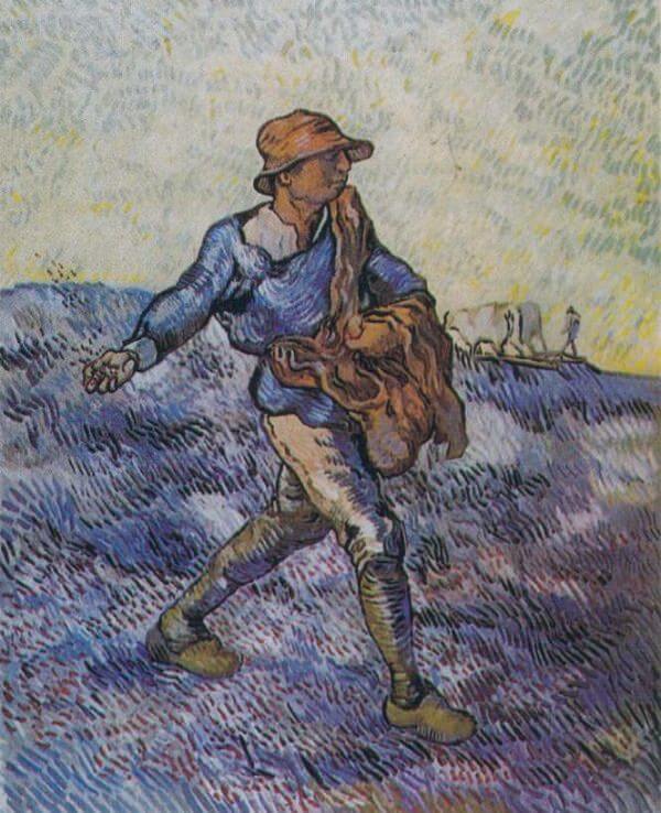 Sower After Millet, 1889