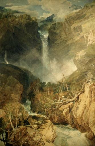 The Great Fall of the Reichenbach, in the Valley of Hasle, Switzerland
