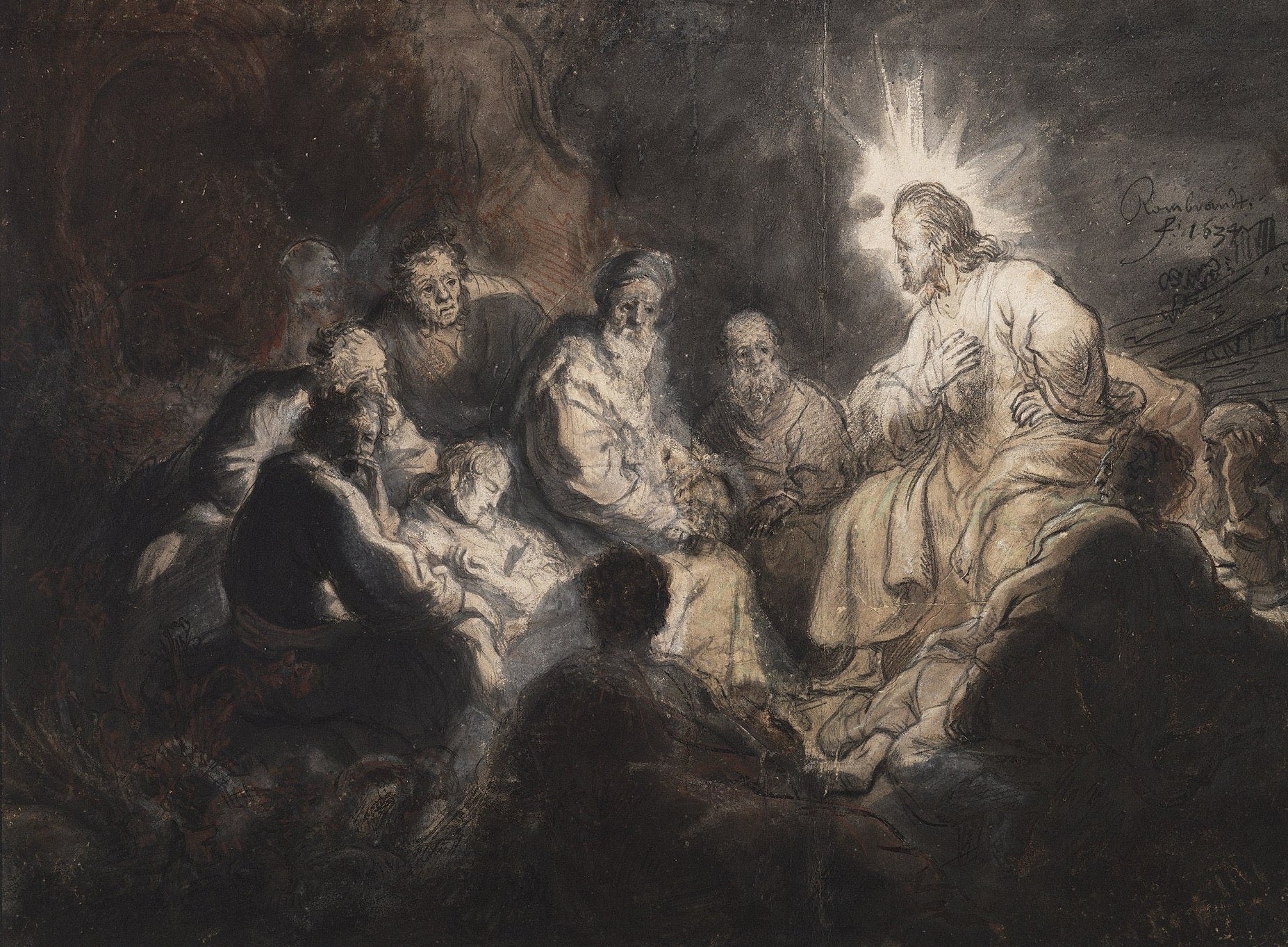 Christ and his Disciples in Gethsemane