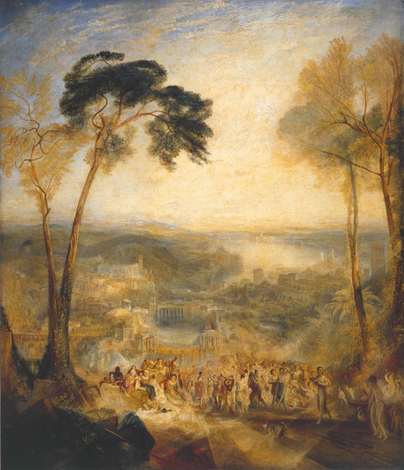 Phryne Going to the Public Baths as Venus,  Demosthenes Taunted by Aeschines