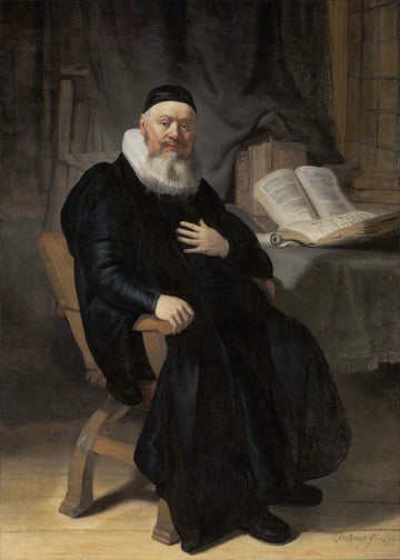 Portrait of Reverend Johannes Elison