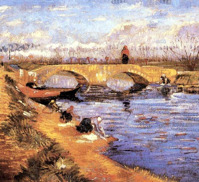 The Gleize Bridge over the Vigneyret Canal, 1888