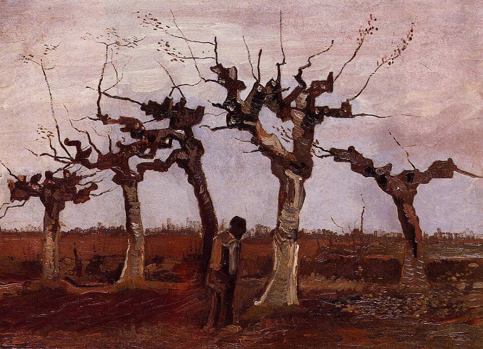 Landscape with Pollard Birches, 1884