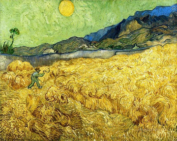 Wheat Field with a Reaper, 1889