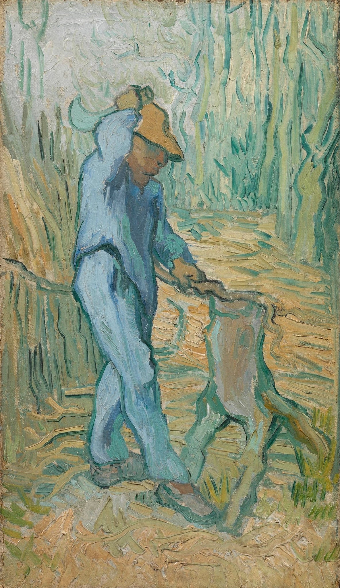 The Woodcutter after Jean-Francois Millet, 1890