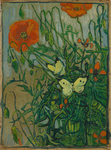 Poppies and Butterflies, 1890