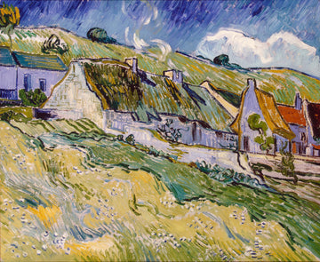 Thatched Cottages, 1890