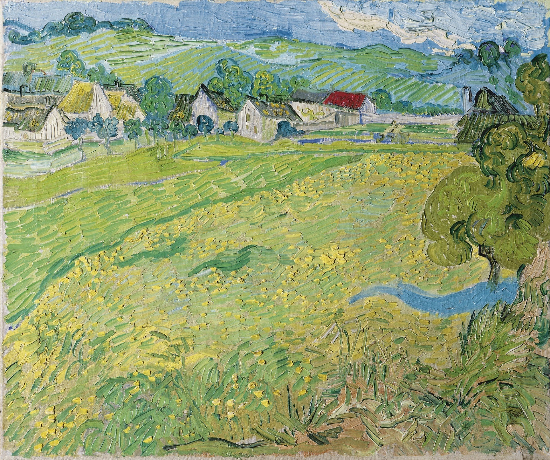 View of Vessenots Near Auvers, 1890