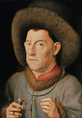 Portrait of a Man with Carnation