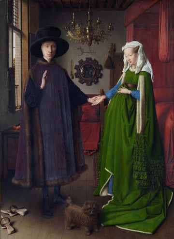 Arnolfini Portrait and His Wife, 1434