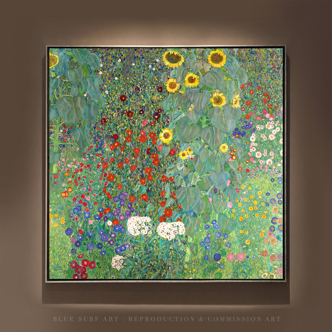 Farm Garden with Sunflowers (1907)