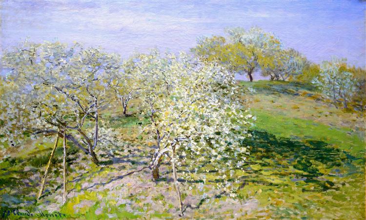 Apple Trees In Blossom, 1873