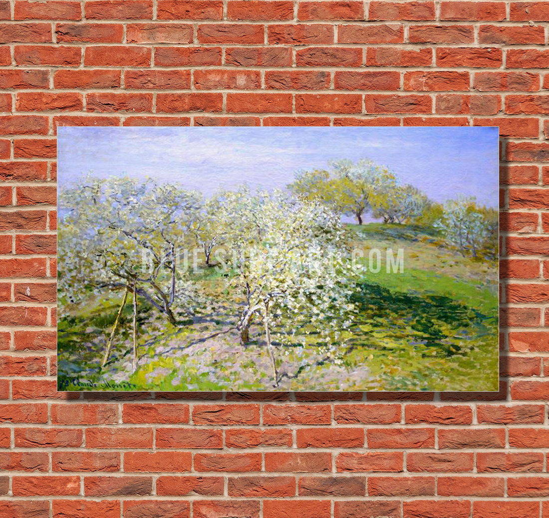Apple Trees In Blossom, 1873