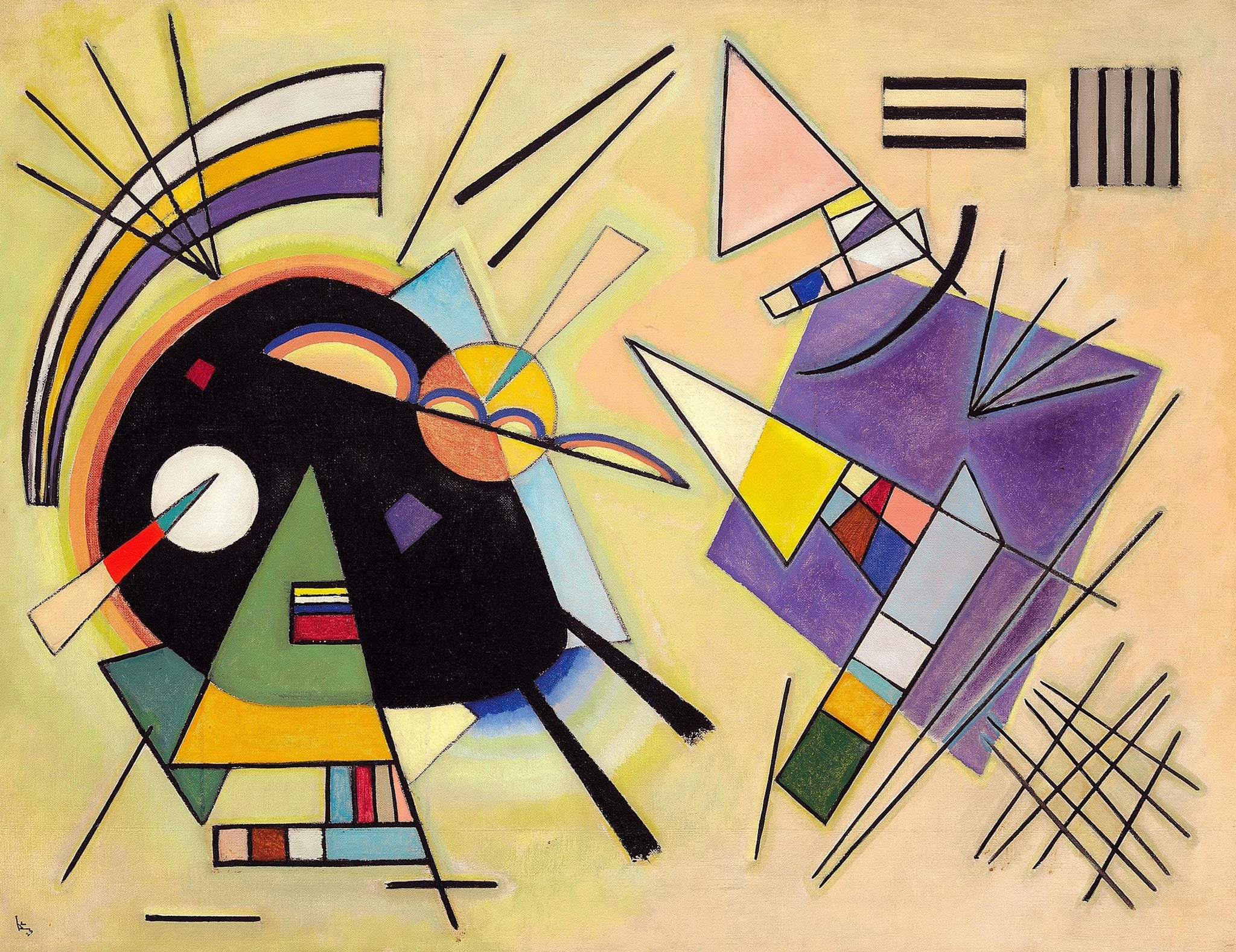 Black and Violet, 1923