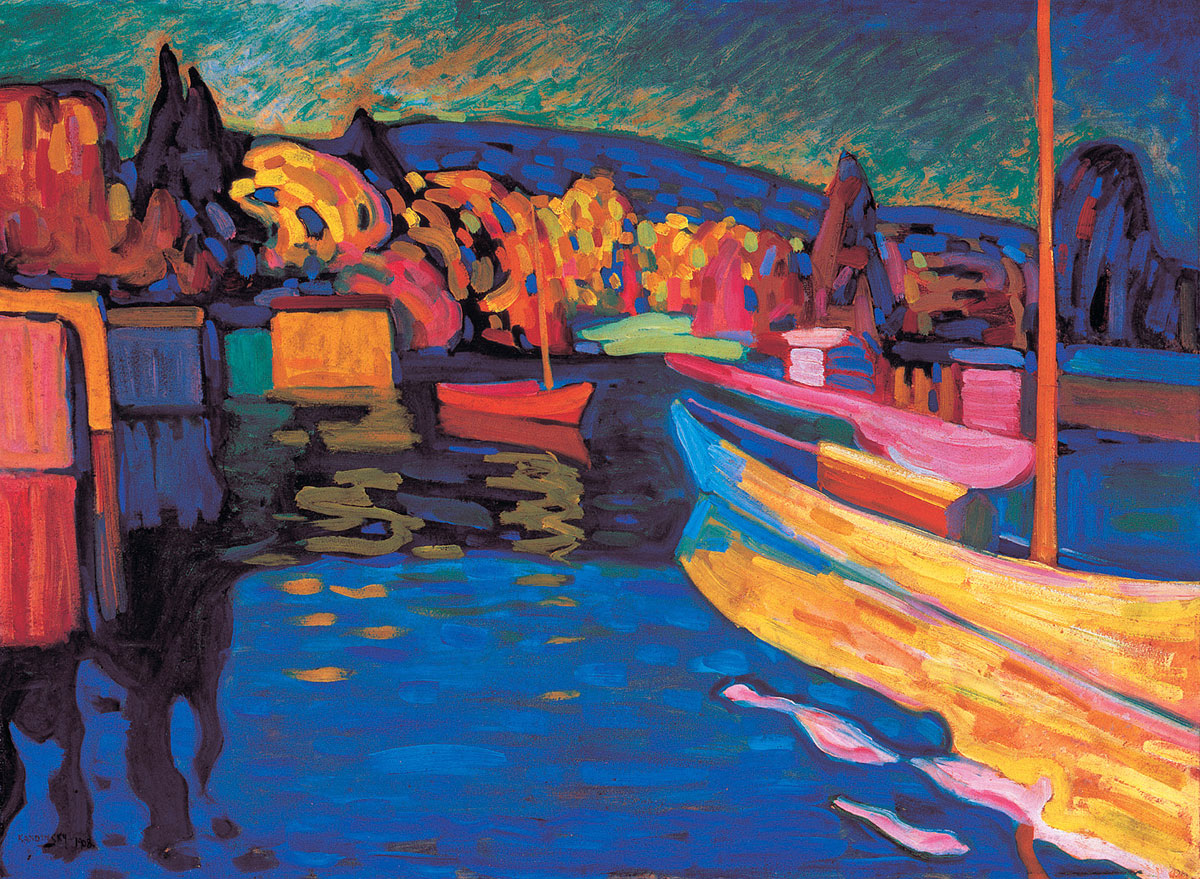 Autumn Landscape with Boats, 1908