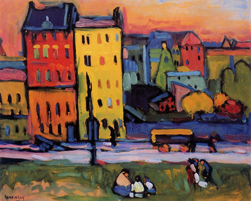 Houses in Munich, 1908