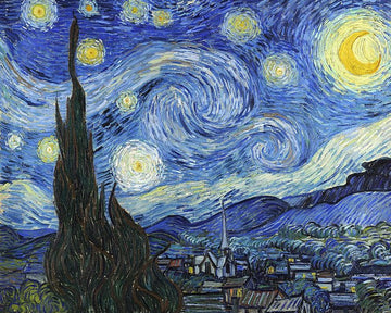 The Starry Night. Saint-Remy
