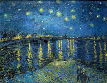 Starry Night Over the Rhone 1888