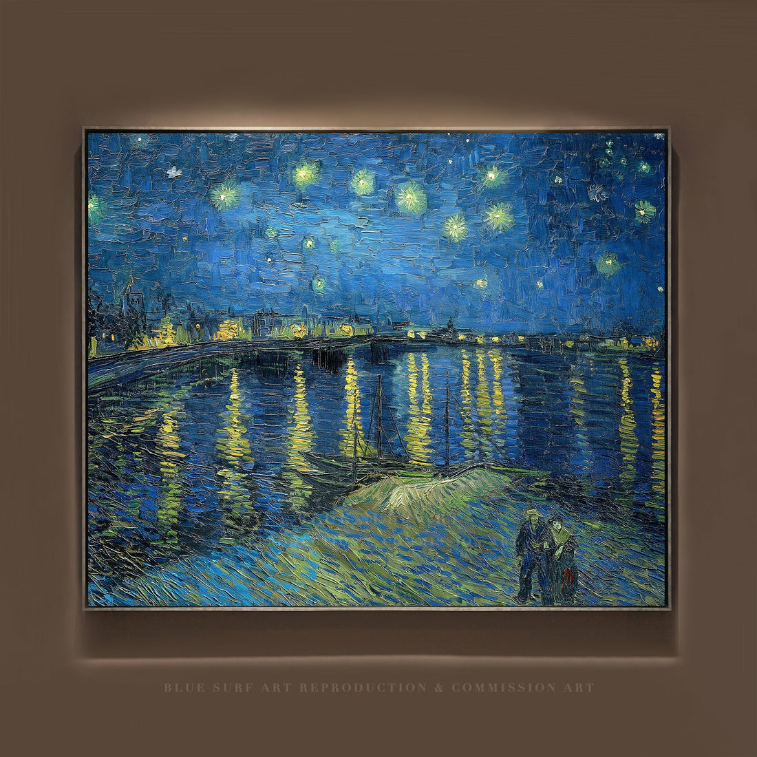 Starry Night Over the Rhone 1888